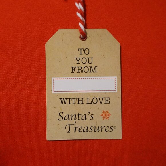 Santa’s Treasures Red Long Sleeve Tee Holiday Martinis Women’s Medium - Picture 4 of 9